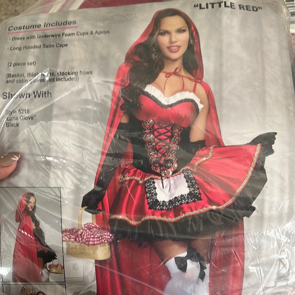 Little miss red Halloween costume